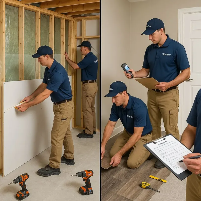 Repairs and Reconstruction process in River Bend, NC