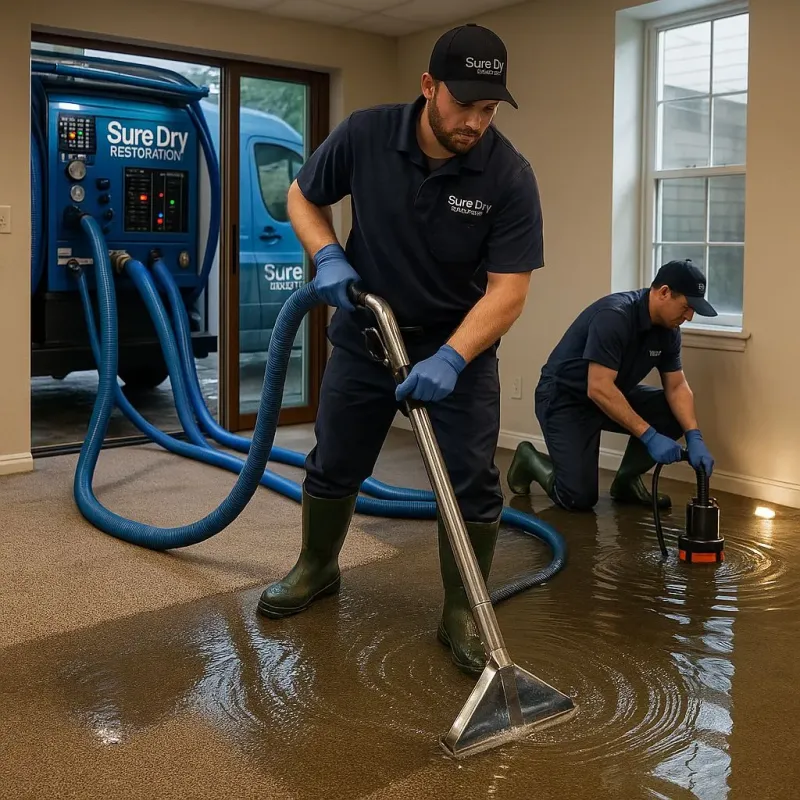 Water Extraction and Removal process in River Bend, NC